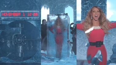¡Ya es oficial! Mariah Carey se "descongela" y da la bienvenida a la temporada navideña