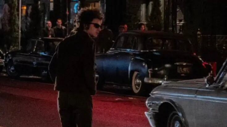 Así luce Timothée Chalamet como Bob Dylan: primeras imágenes de “A Complete Unknown”
