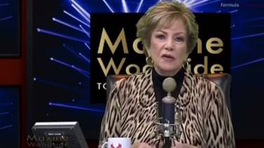 Maxine Woodside es fuertemente criticada en redes sociales tras recordar a Rogelio Azcárraga
