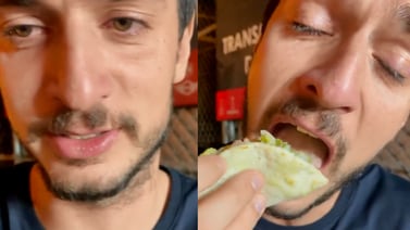 Extranjero alemán llora al probar los tacos por primera vez en México: "Es la mejor comida"