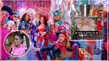 "La Más Draga" graba nuevo video musical en Times Square