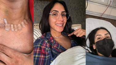 Cynthia Urías revela que estuvo hospitalizada por una cirugía de tiroides