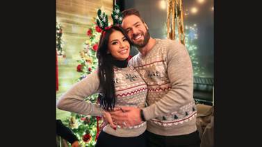 Ferka y Jorge Losa celebran su amor con una postal navideña
