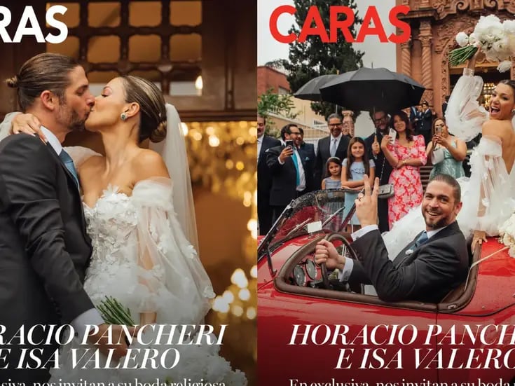 Horacio Pancheri e Isa Valero celebran su boda religiosa en una emotiva ceremonia