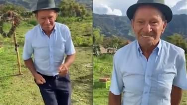 VIRAL: Ancianito baila de felicidad al vender su cosecha de papa criolla