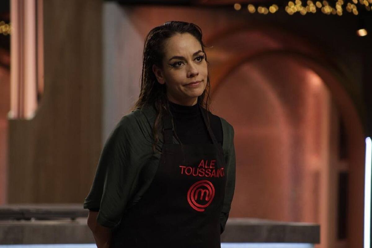 Alejandra Toussaint es eliminada de "MasterChef Celebrity" por una terrible pasta de nueces