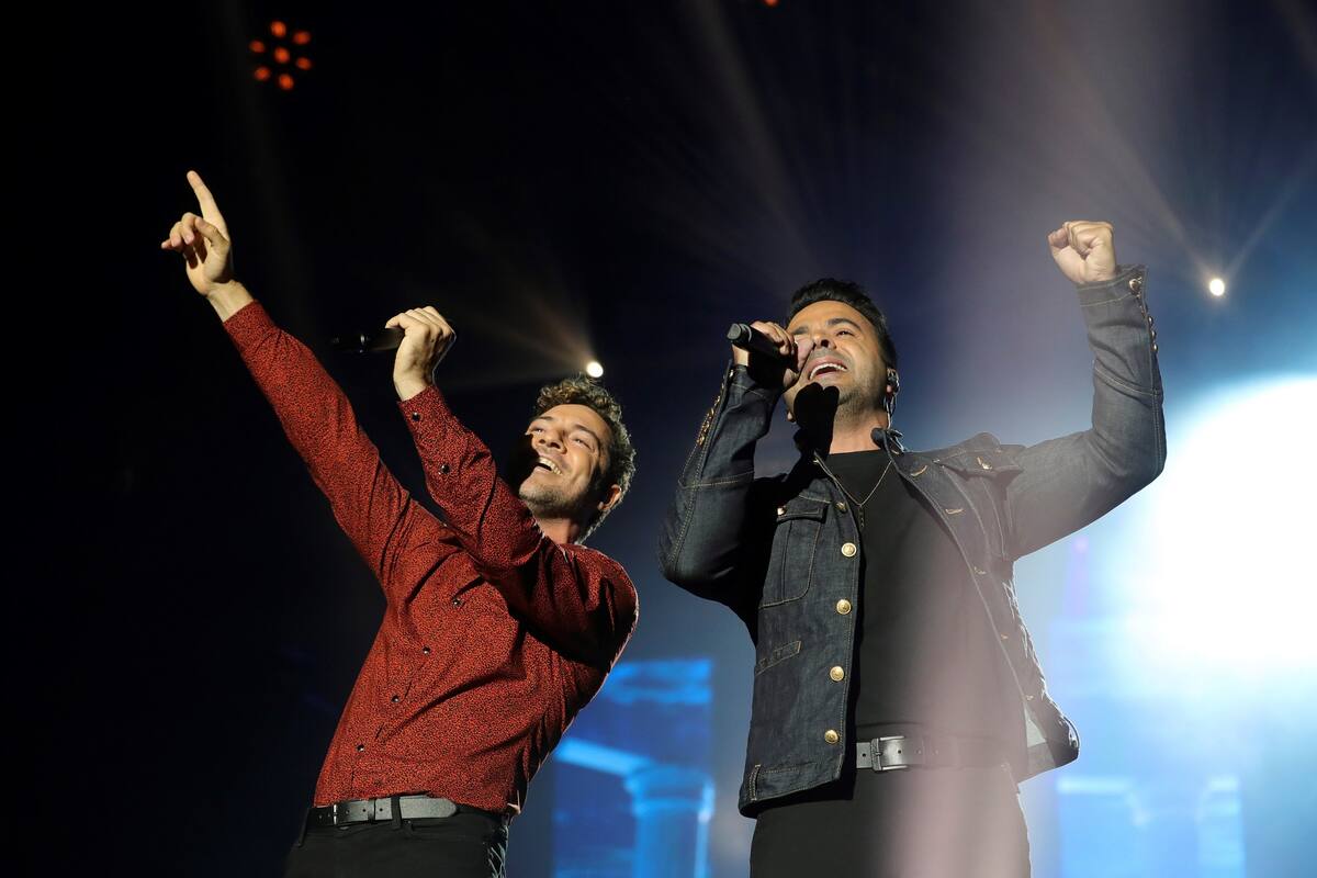 David Bisbal y Luis Fonsi otra vez juntos, pero ahora con su tema "Dos veces"