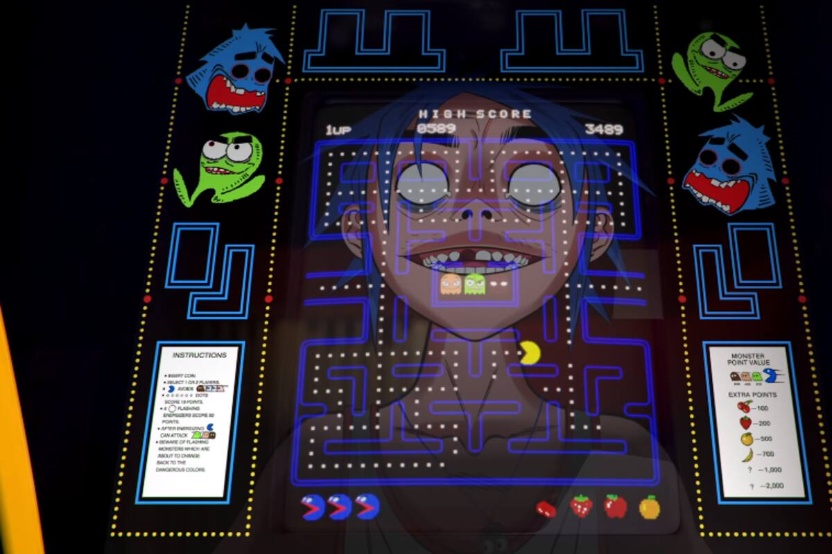 Gorillaz lanza "Pac-Man" junto a ScHoolboy Q