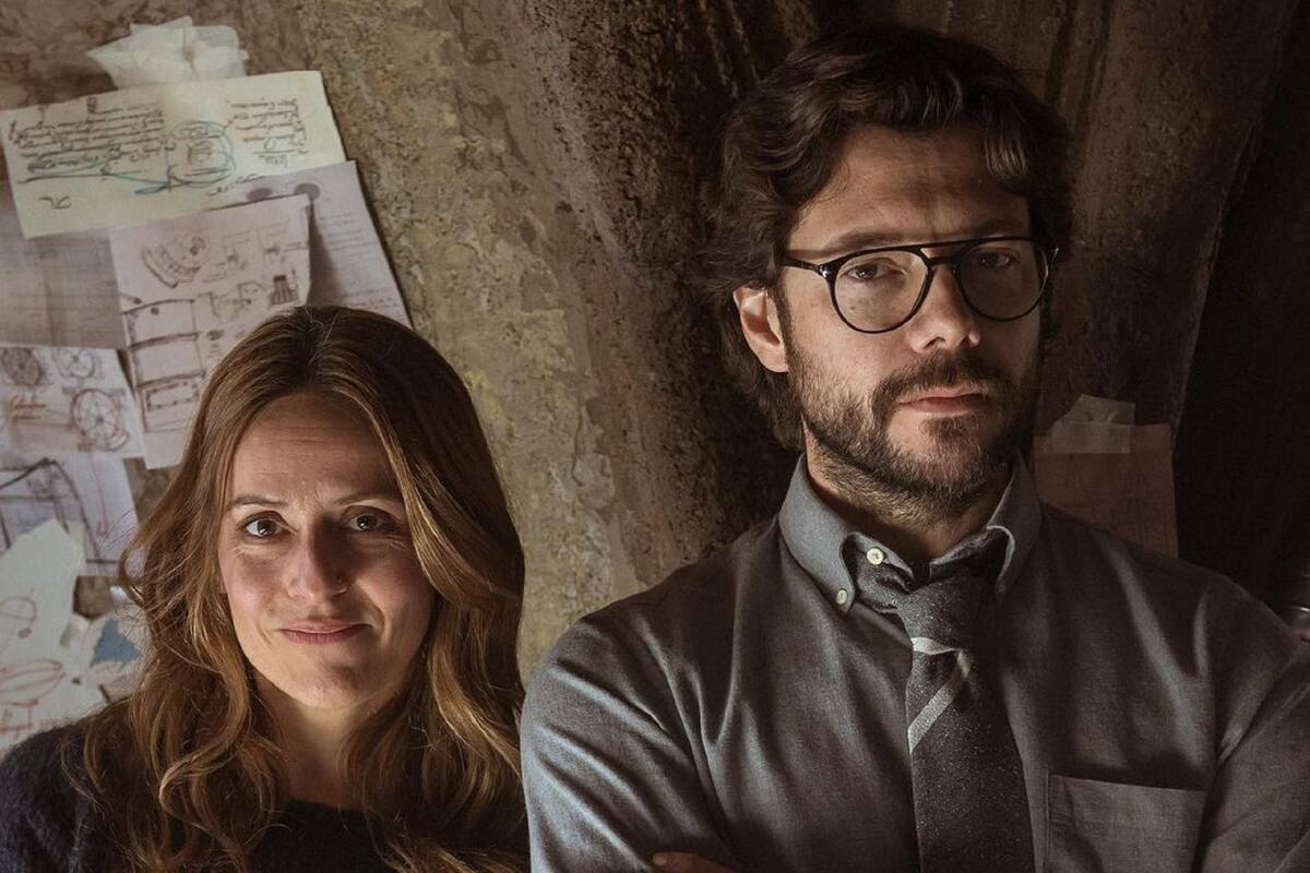 La inspectora y "El Profesor" se despiden de "La Casa de Papel"