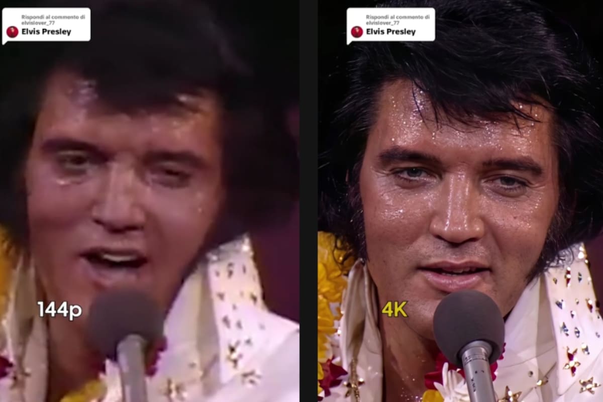 Perfil viral mejora en alta definición videos de Freddie Mercury, Michael Jackson y Elvis Presley