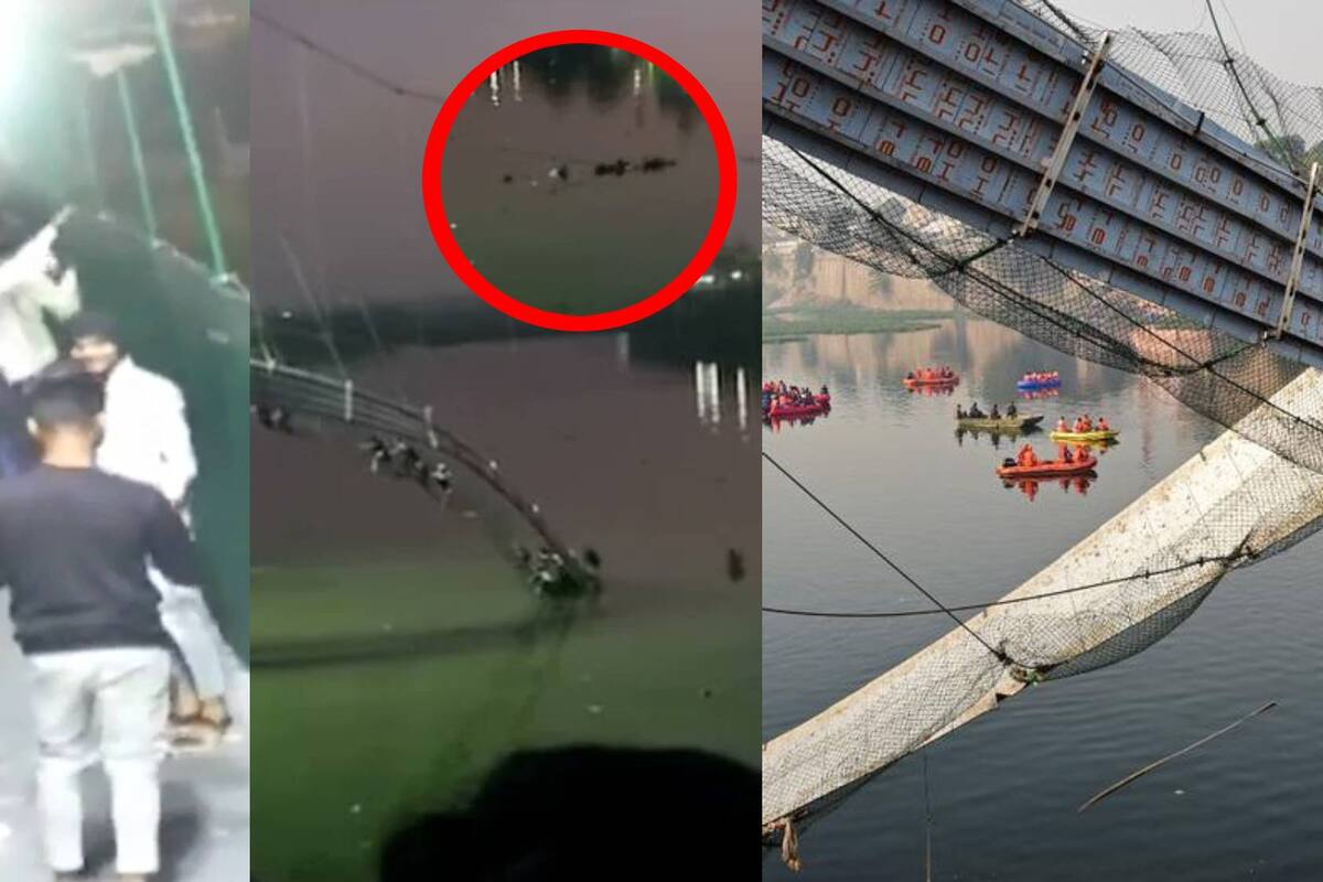 Puente colgante colapsó y dejó a 141 muertos en India: VIDEO