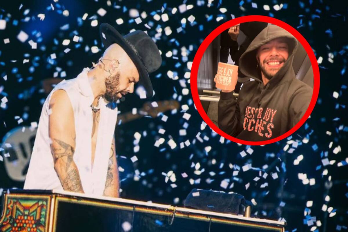 Jesse de "Jesse & Joy" se infiltra afuera de su concierto para comprar mercancía pero no lo reconocen