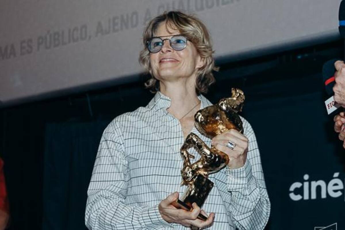 Jodie Foster llora de emoción en el Festival de Cine de Morelia