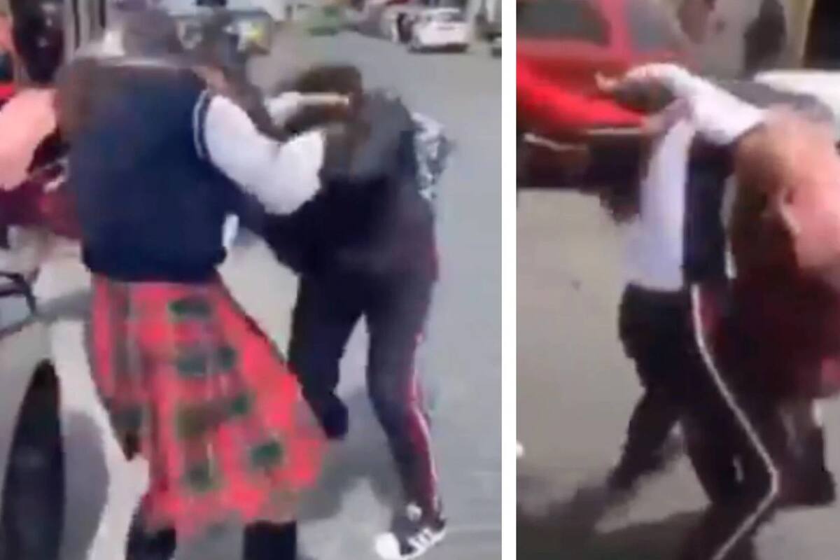 ¡Se acaba la pandemia y regresan las peleas escolares! Alumnas se agarran del "chongo"