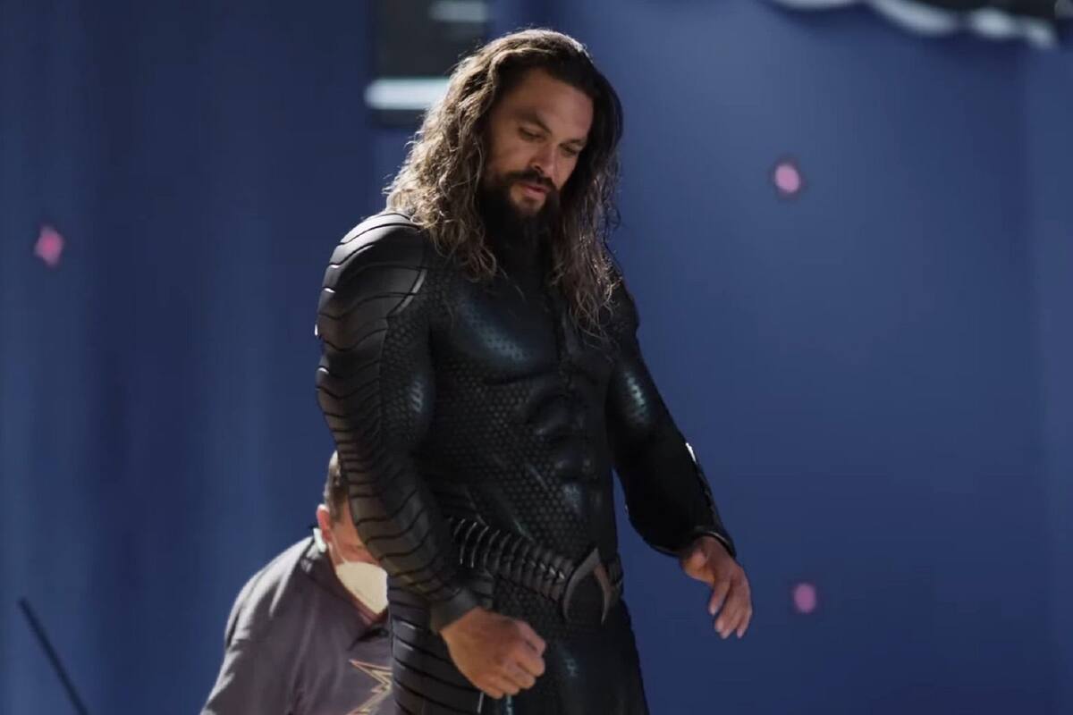 Jason Momoa comparte las primeras imágenes de “Aquaman and the Lost Kingdom” en DC FanDome
