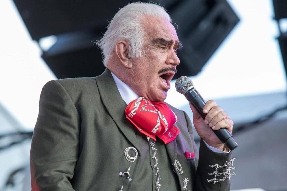 Esta es la canción elegida por Vicente Fernández para que lo despidan