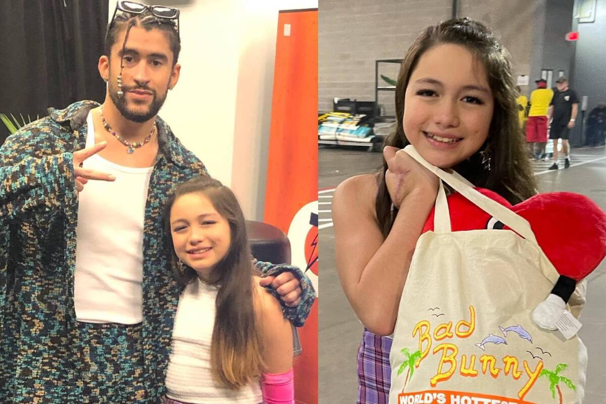 Bad Bunny regala casa a pequeña fan, sobreviviente del tiroteo en Uvalde, Estados Unidos