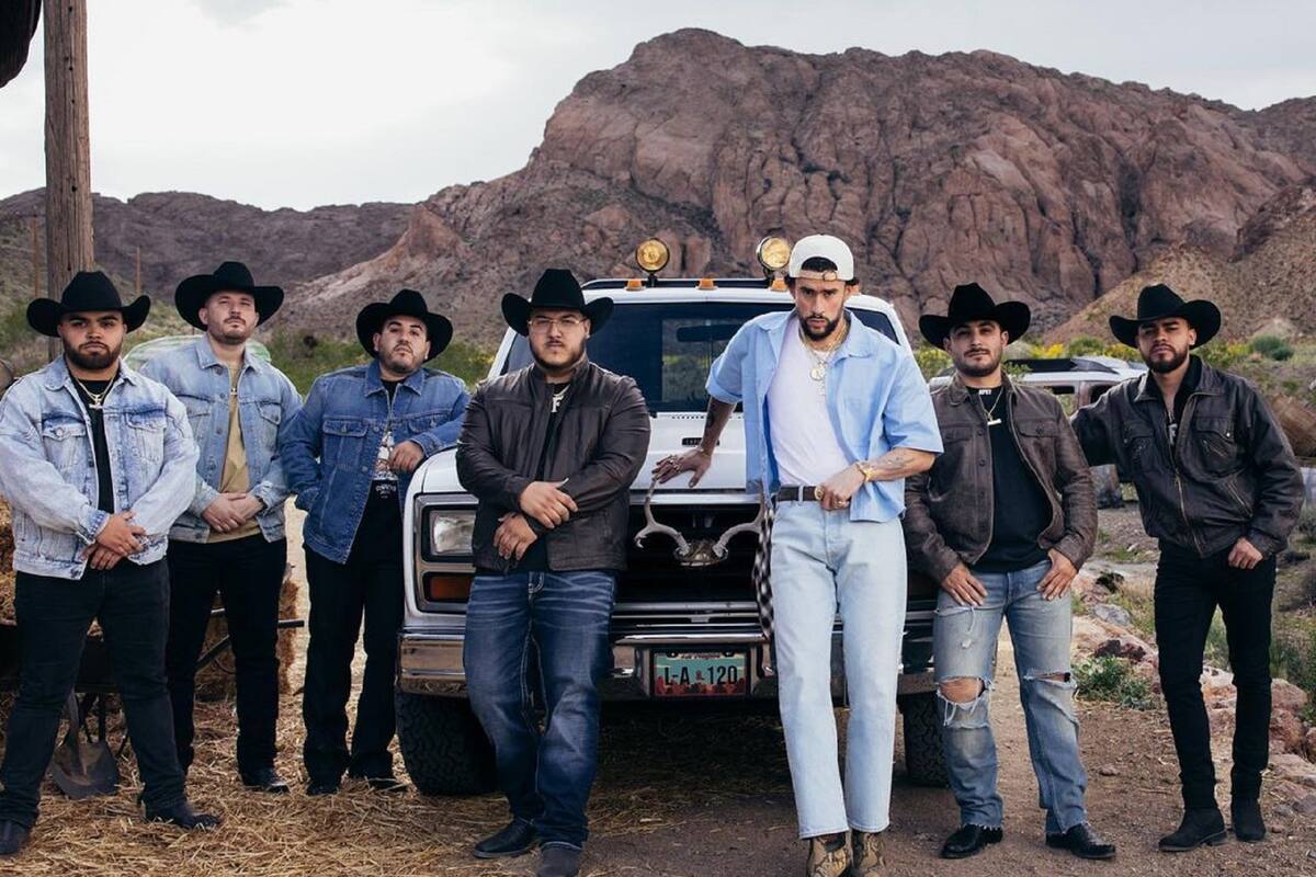 Grupo Frontera no sabía que colaboraría con Bad Bunny hasta que lo vieron llegar al set
