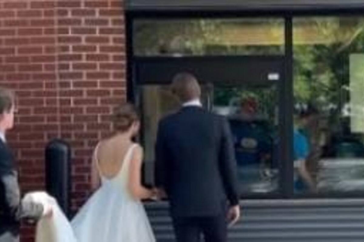 VIDEO VIRAL: Esta pareja decidió llegar a McDonald's justo antes de casarse