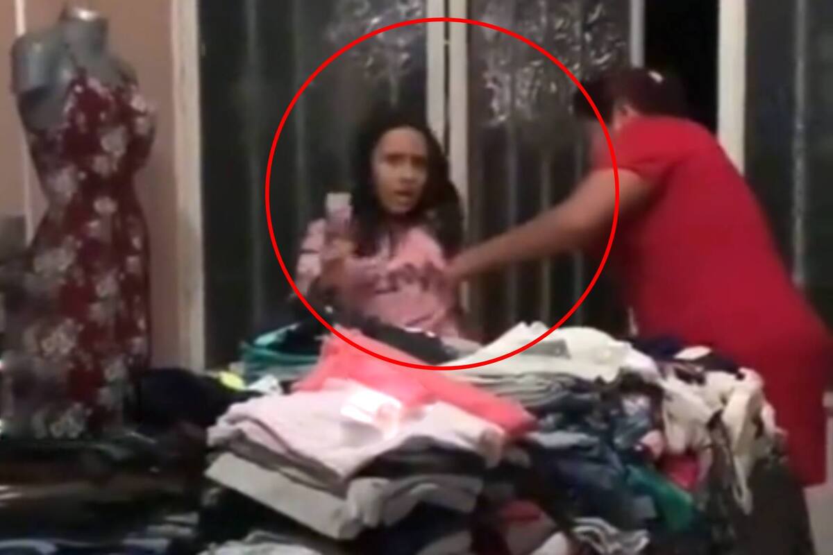 VIRAL: Jovencita es castigada con un cinturón por llegar de noche a su casa