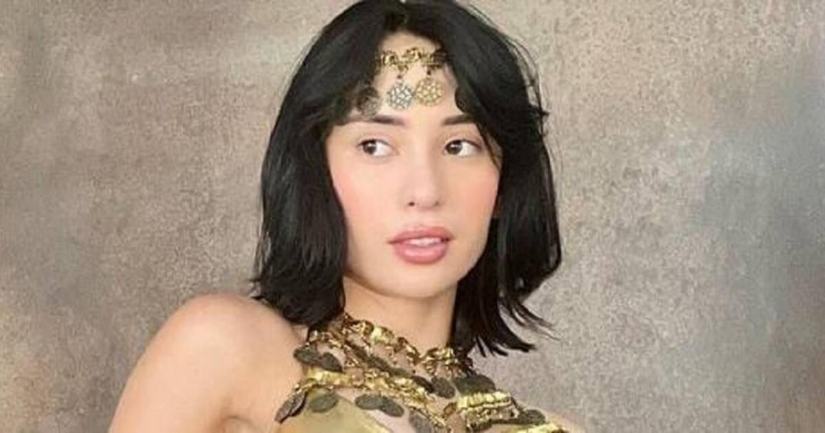 Verónica Perasso acapara las miradas de sus fans vestida como egipcia