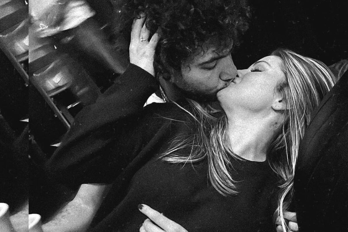 Selena Gomez comparte su primera besando a su actual pareja, Benny Blanco