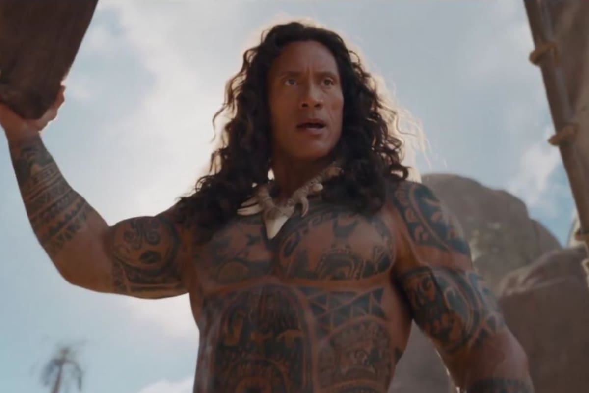 Disney presenta el primer tráiler del live-action de Moana con Dwayne Johnson como Maui