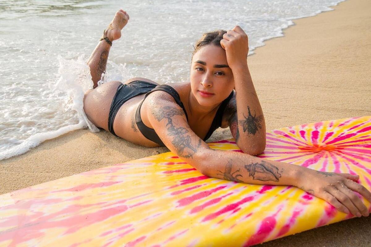 Con bikini de cebra, "La Chule" le da sabor a su nueva foto de Instagram