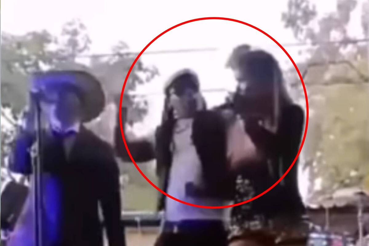 VIRAL: Hombre agrede a una cantante en plena presentación en vivo