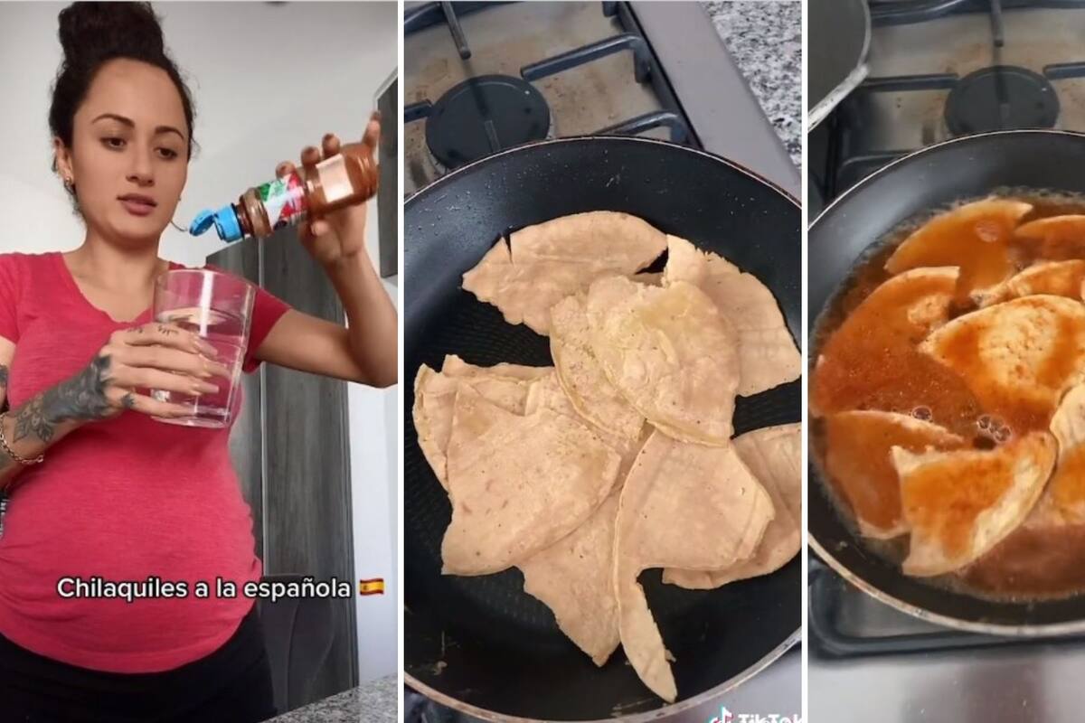 Española hace chilaquiles con chile en polvo e internautas mexicanos lo consideran un insulto