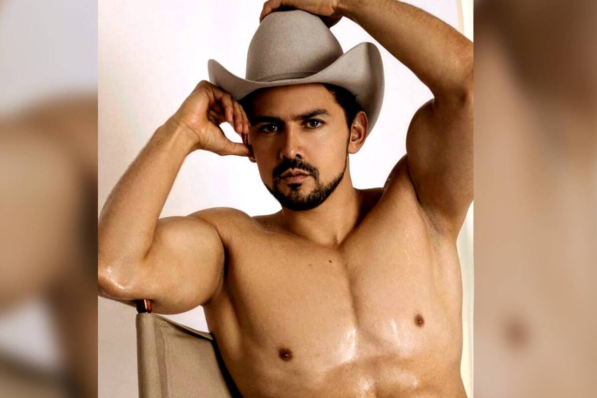 Miguel Martínez robó miles de suspiros, vestido de vaquero y enseñando piel