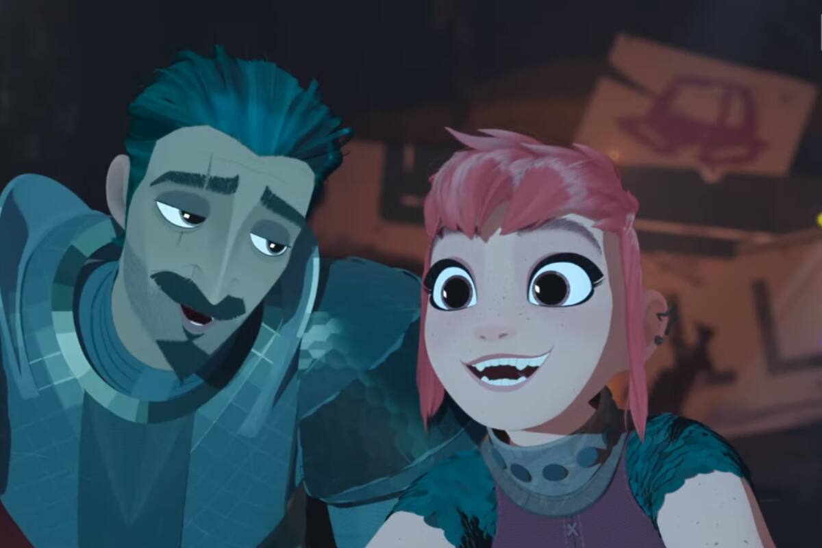 Netflix lanza de forma gratuita "Nimona", película animada nominada al Oscar 2024