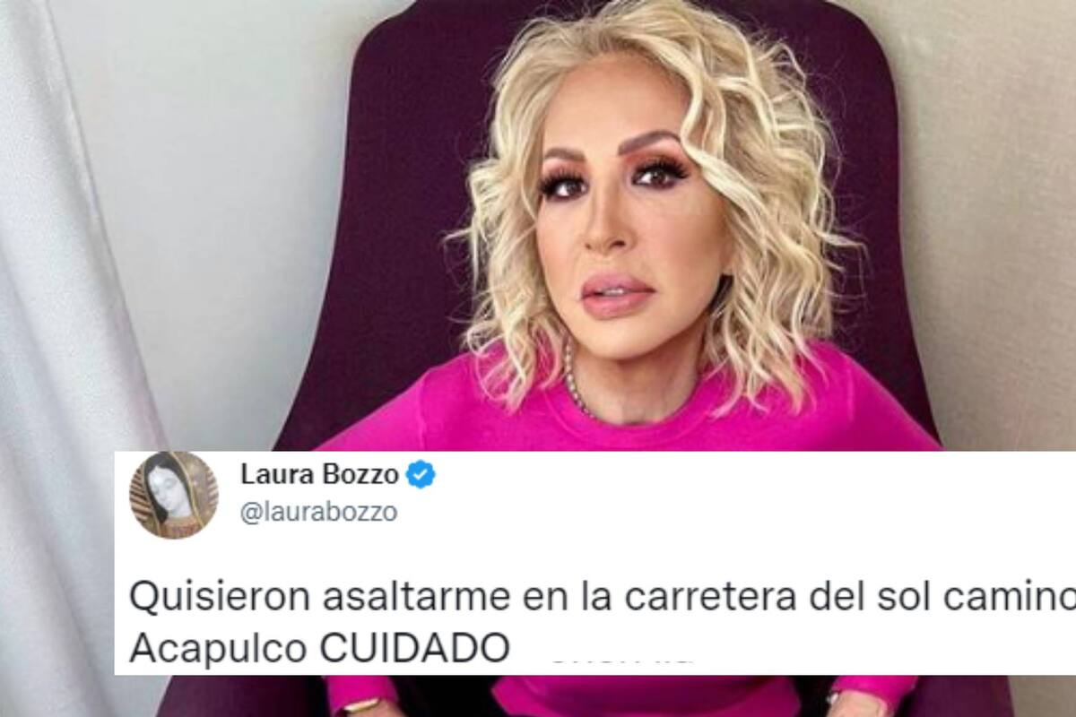 Laura Bozzo denuncia que fue víctima de la delincuencia de camino a Acapulco
