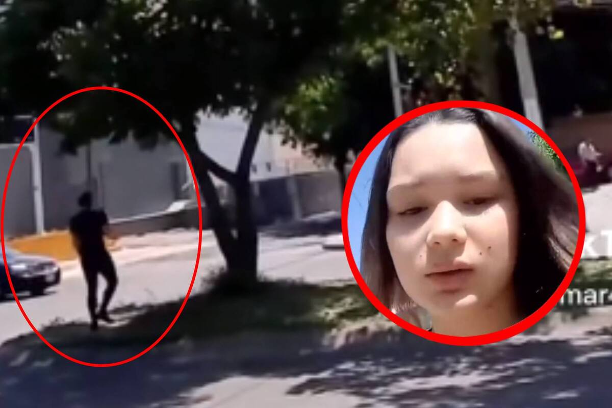 VIRAL: Joven es perseguida por un hombre desconocido en la calle