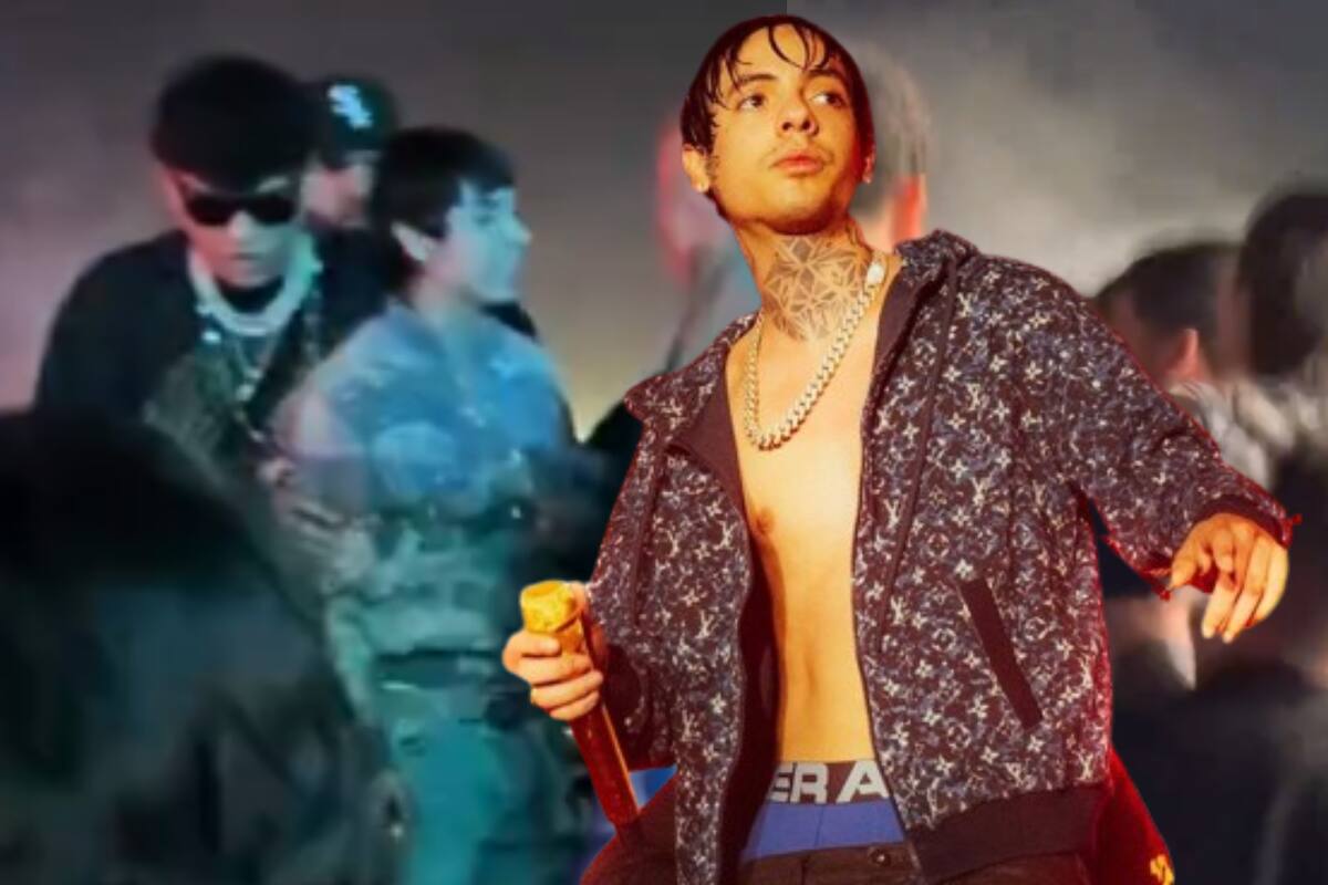 Natanael Cano a punto de llegar a los golpes en enfrentamiento durante el EDC México