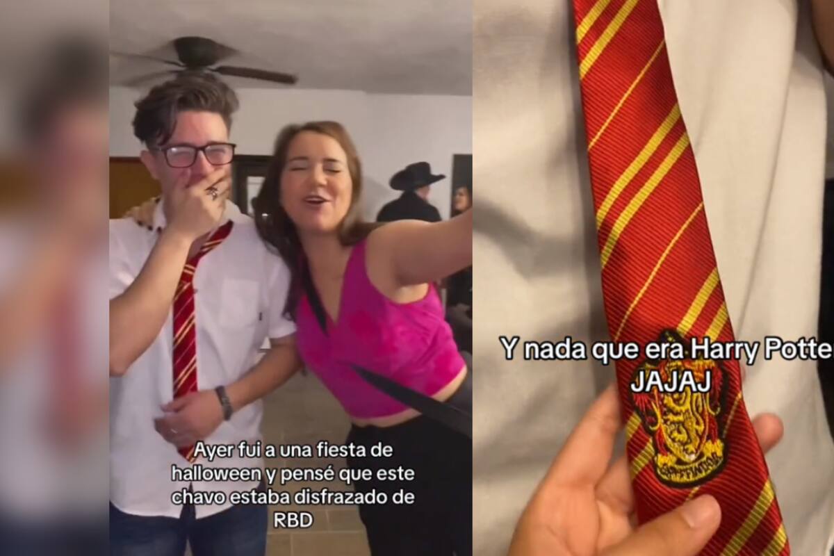 VIRAL: pensaron que iba disfrazado de RBD... ¡pero era Harry Potter!