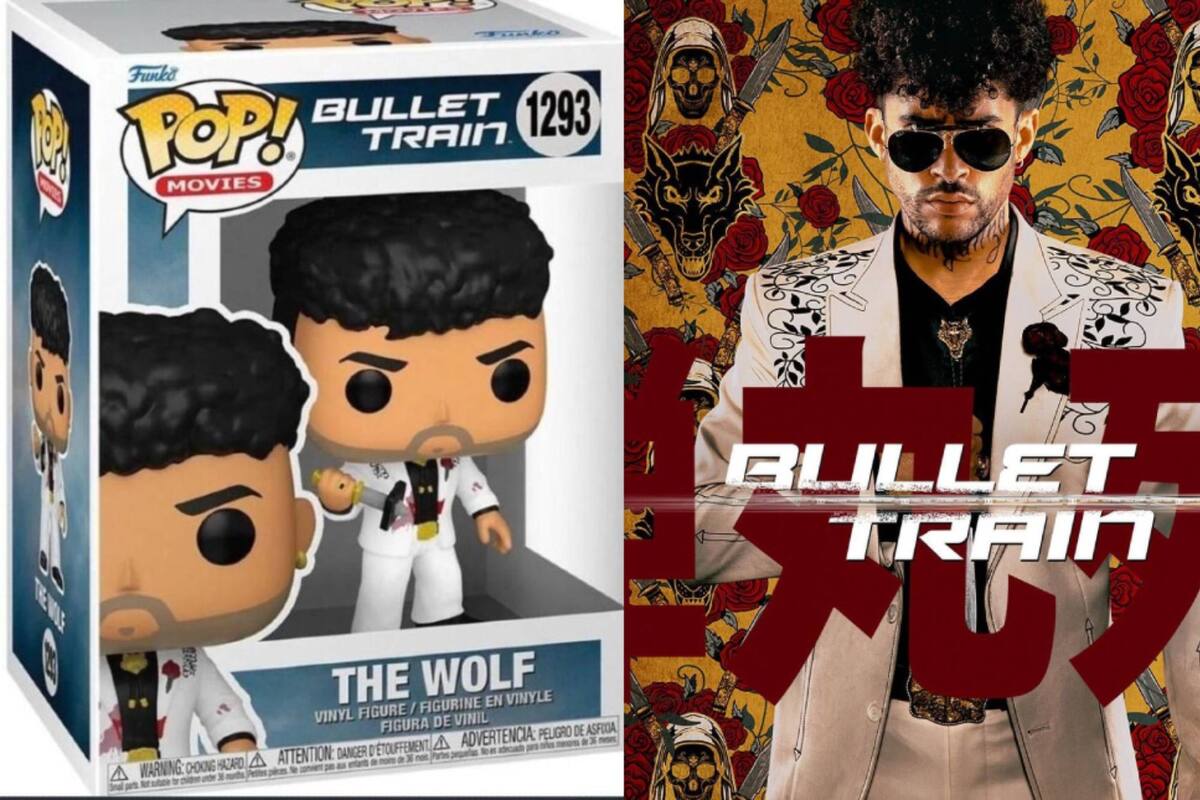 Bad Bunny tiene su propio Funko Pop del papel que interpretó en "Bullet Train"