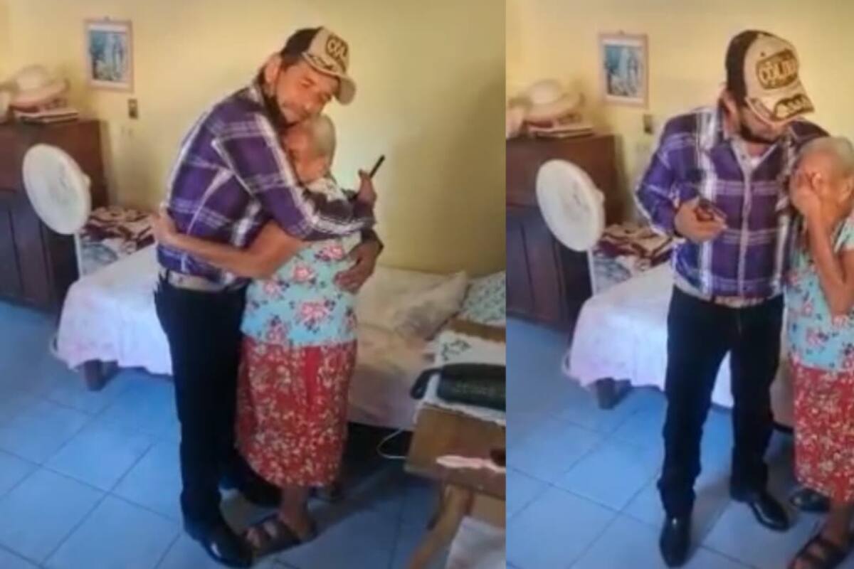 “¡Sí eres, sí eres!”: Madre llora al reencontrarse con su hijo 17 años después