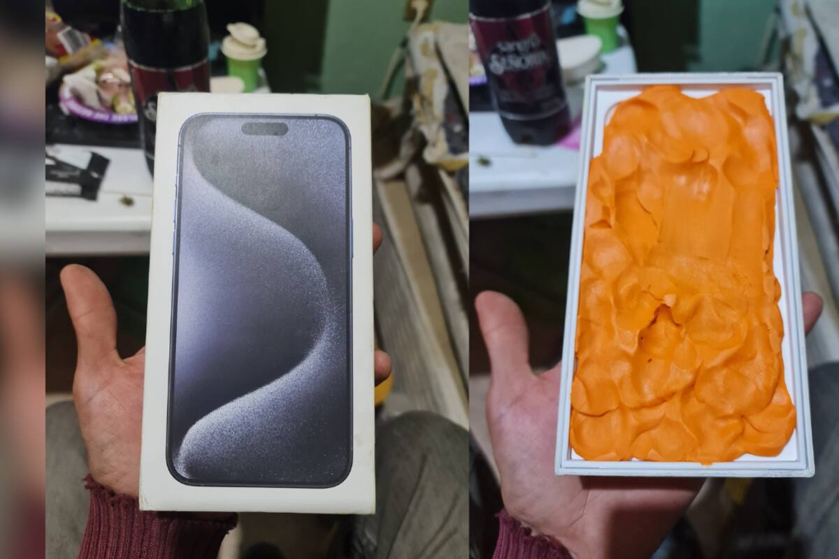 VIRAL: compró un iPhone Pro Max en Mercado Libre, ¡y le llegó la caja llena de plastilina!