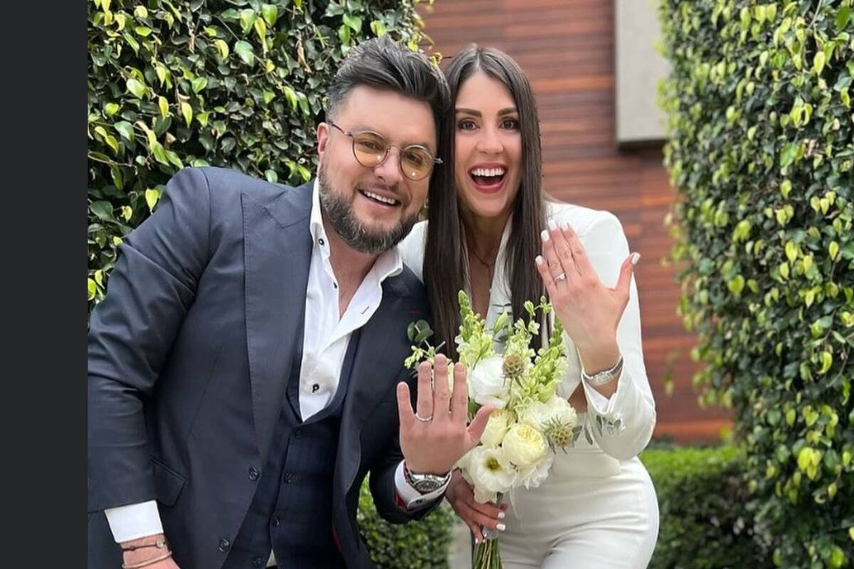 Filtran la primera foto de la boda de Paul Stanley y Joely Bernat