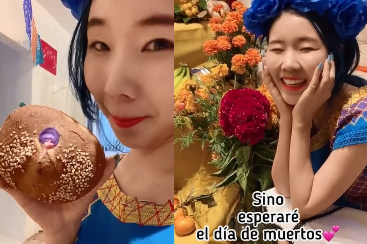 "Es una tradición hermosísima": Coreana celebra por primera vez el Día de Muertos en México