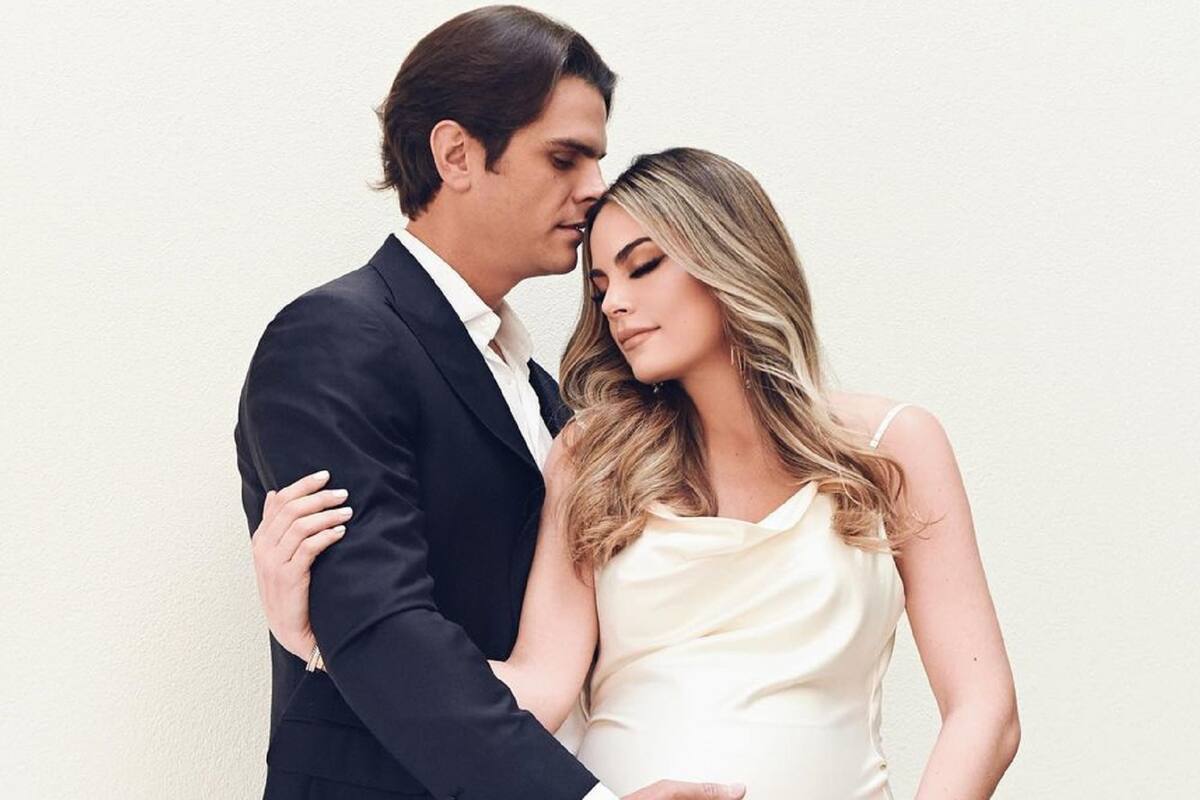 Ximena Navarrete y Juan Carlos Vallardes están en la dulce espera de su segundo hijo