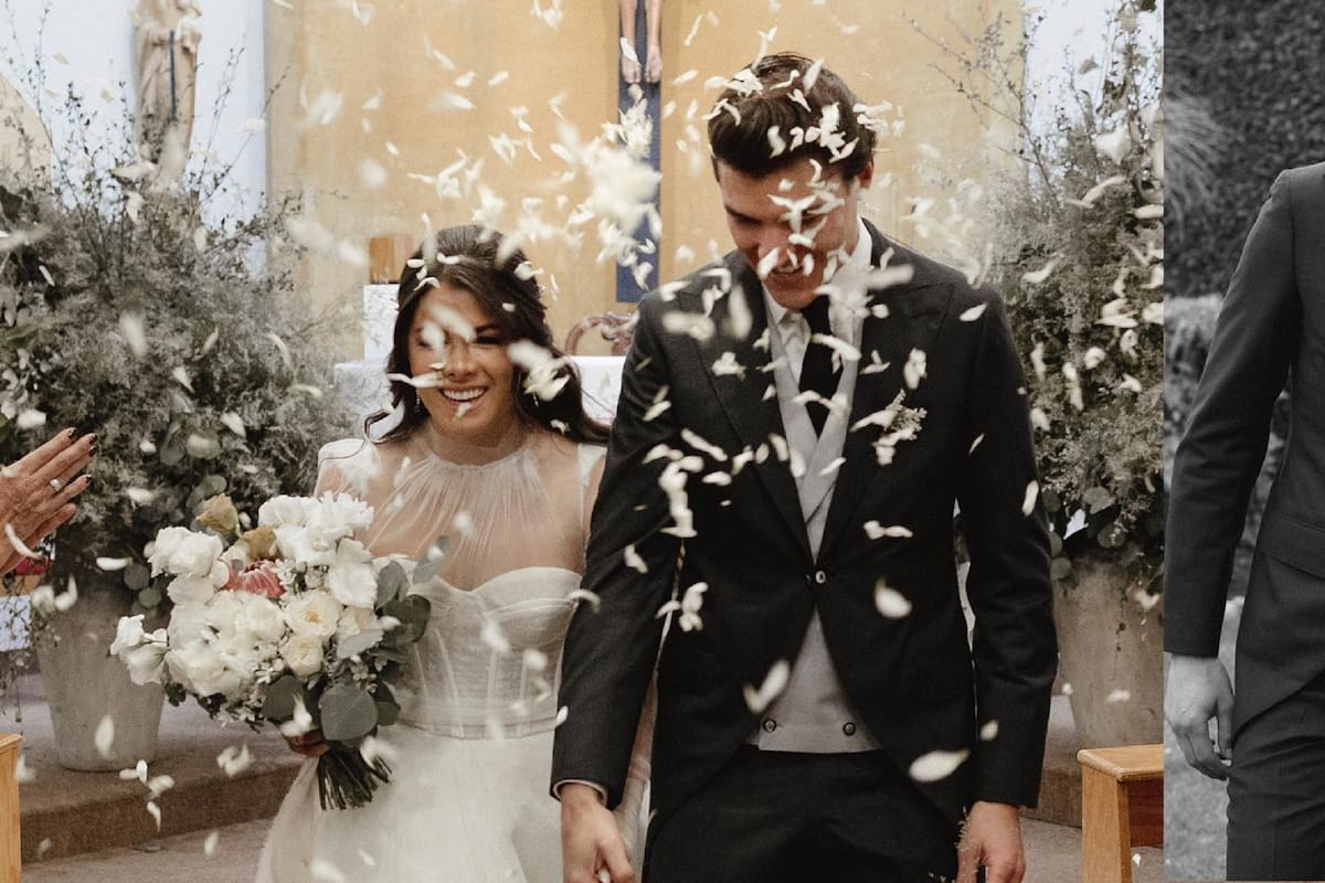 Con fotos, Paulina Peña confirma que se casó con Fernando Tena