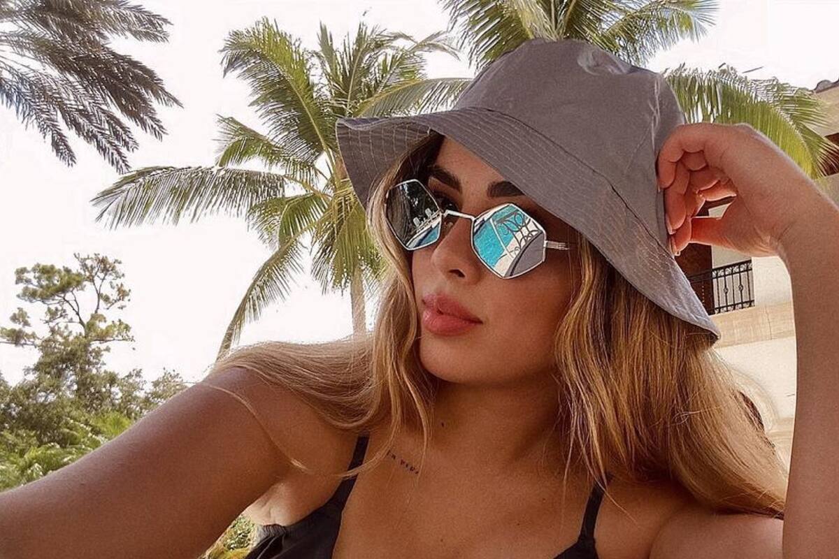 María Fernanda Guzmán, ex de Christian Nodal, acapara miradas con tremendo bikini