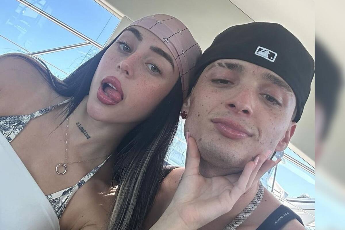 Peso Pluma y Nicki Nicole disfrutan de románticas vacaciones en la playa