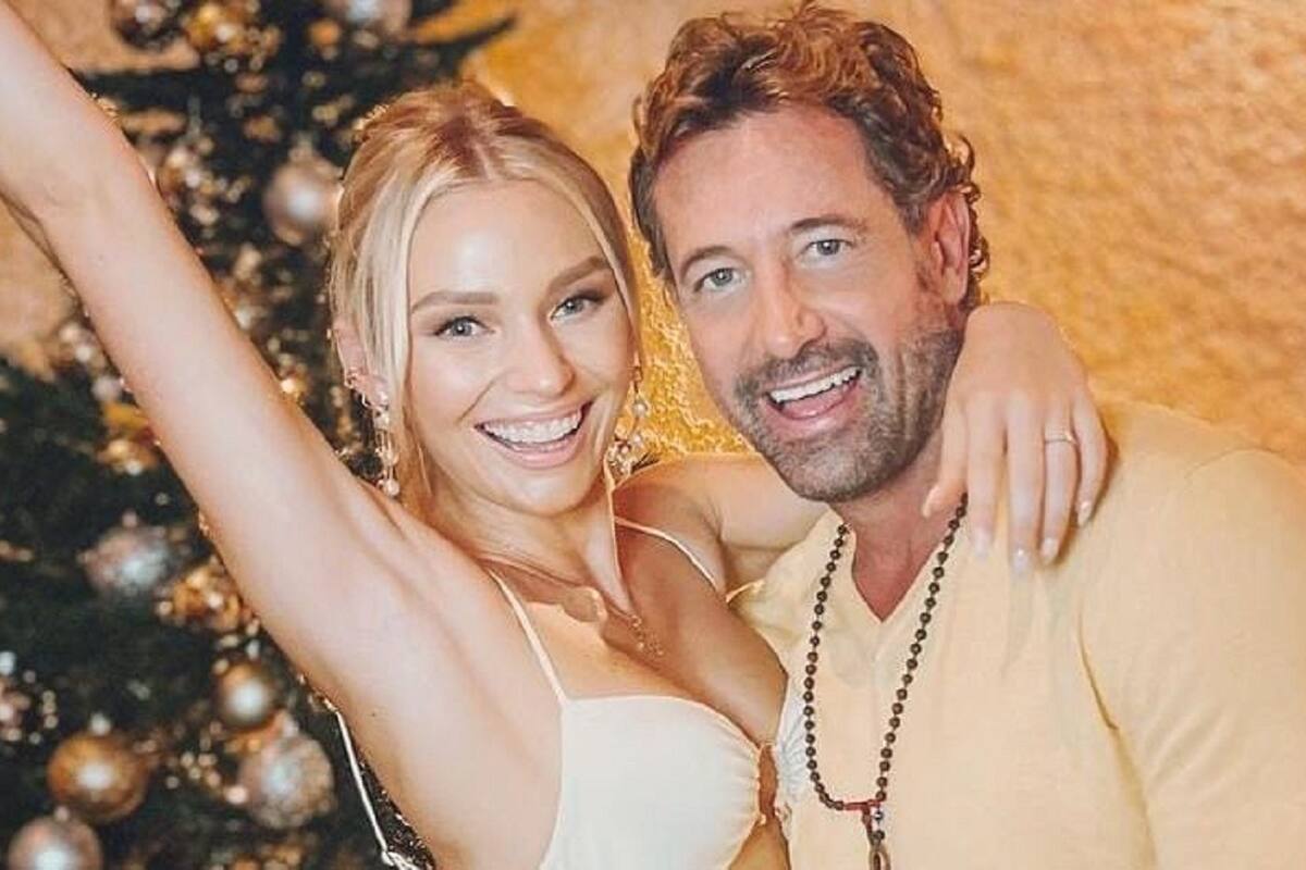 Gabriel Soto habla sobre cómo es trabajar con su novia Irina Baeva