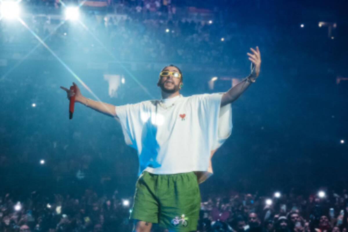 Fans de Bad Bunny le cantan “Cielito Lindo” en su primer concierto en México