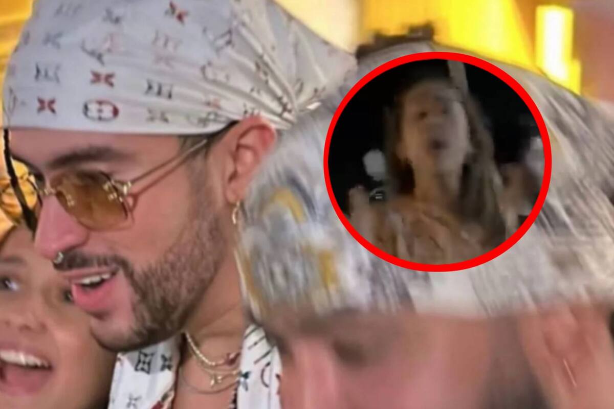 Bad Bunny enfurece a usuarios de redes por tirar al agua el teléfono de una fan