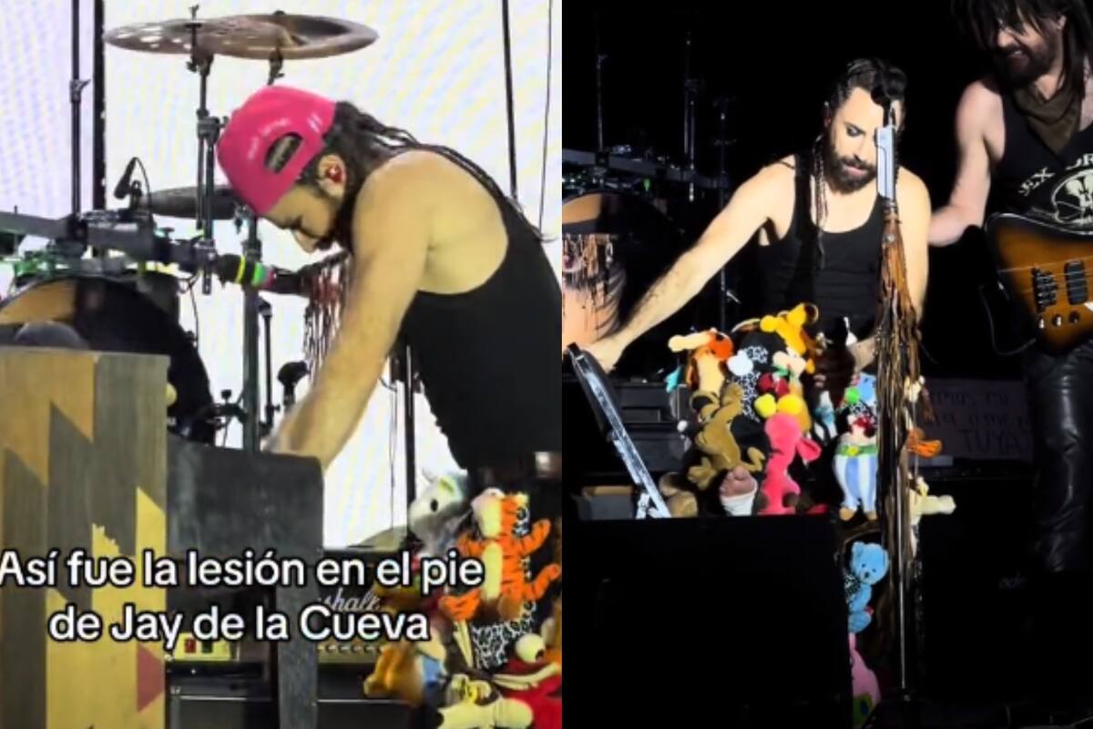 Jay de la Cueva preocupa a sus fans después de un accidente en el escenario