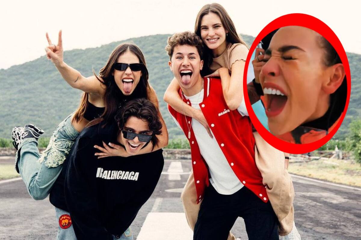 ¿Vomitó? Danna Paola se avienta de paracaídas junto a Juanpa Zurita